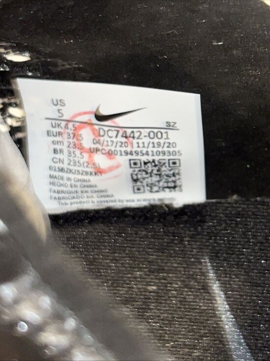 Size 5 - Matthew M. Williams x Nike Zoom 004 Triple Black main image 8